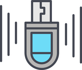 USB Vector Icon