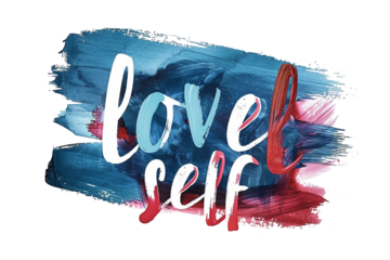 love self made of paint stroke, no background, PNG