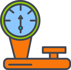 Weight Scale Vector Icon