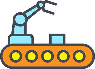 Conveyor II Vector Icon