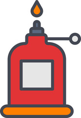Obraz premium Camping Gas Vector Icon
