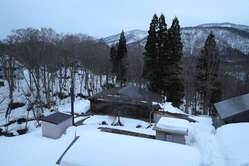 A photo in winter, Japan.