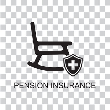 pension insurance icon , medical icon
