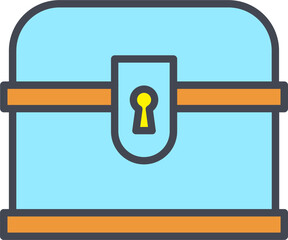 Treasure Chest II Vector Icon