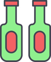 Drink Bottle Vector Icon