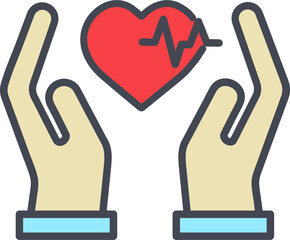 Obraz premium Healthcare Vector Icon