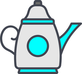 Obraz premium Teapot Vector Icon