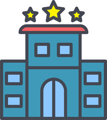 Hotel Vector Icon