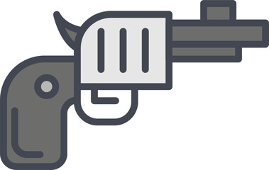Revolver Vector Icon