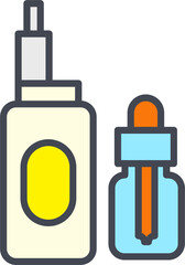 Vape Liquid Vector Icon