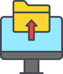 File Upload Vector Icon