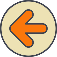 To Left Vector Icon