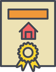 Certificate Vector Icon