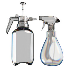 3d rendering object spray