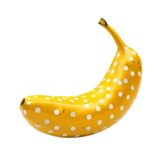 Tuinposter polkadot Banana, no background, PNG © jufri