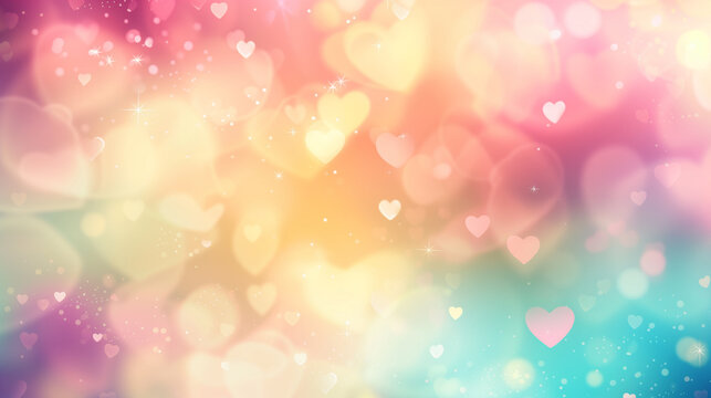 Abstract background with hearts. concept of mother's day, valentine's day, birthday.