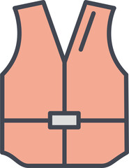 Swimming Vest Vector Icon