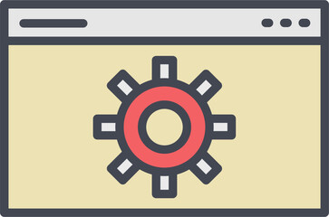 Web Optimization Vector Icon