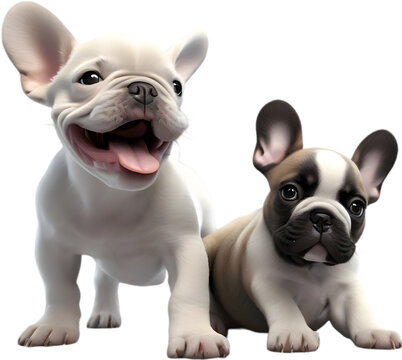 Picture of an adorable French bulldog.