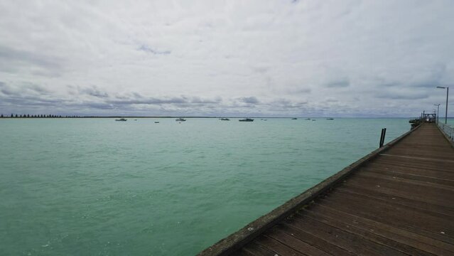 Beachport Jetty in South Australia.