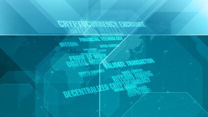 Money, bitcoin, and digital finance mapping global impact of cryptocurrency on world market