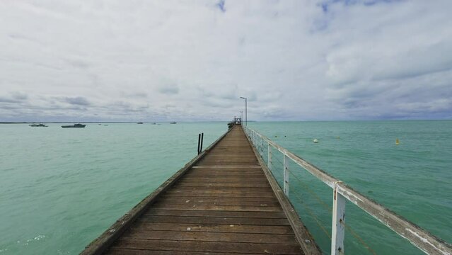 Beachport Jetty in South Australia.