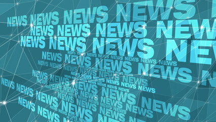 News layout breaking story current affairs global coverage news text, headline news, connected lines