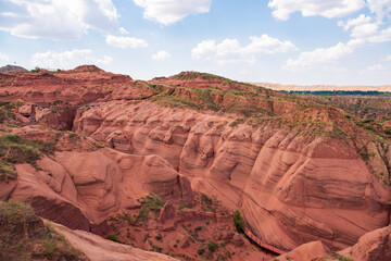 Wave Valley, Jingbian, Yulin, Shaanxi, China