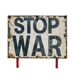 stop war, no background, PNG
