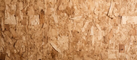 Texture of the oriented strand board material.