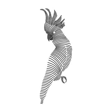 recommend clip art: Simple line art illustration of a cockatoo 3