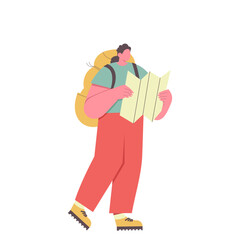 Traveling People Illustration