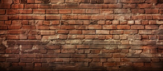 Obraz premium Vintage brick walls with no plaster for texture and background.