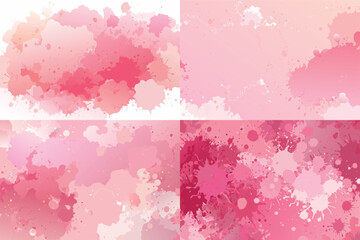 pink background with texture pink background with watercolor Pink scraped grungy background. Grunge background frame Soft pink watercolor background. Pink texture
