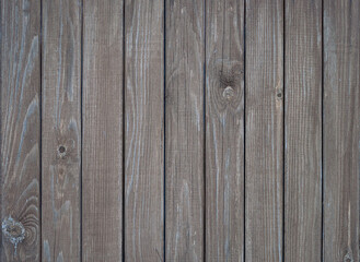 Unpainted wooden boards background