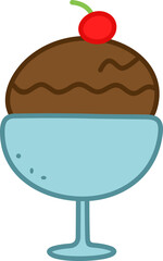 Ice Cream Illustration