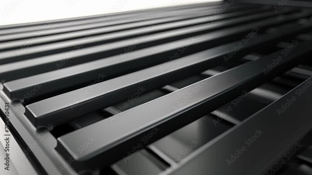 Poster a detailed image of the grills adjustable vents allowing for precise temperature control.