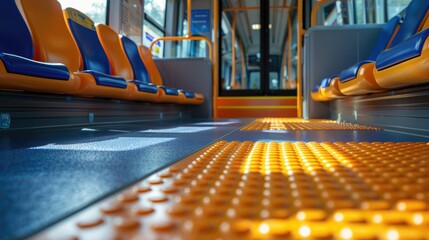 Close-up on the details of universal design in public transportation