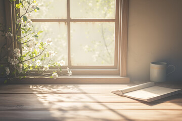 Morning reading time”
“Quiet corner under the sun”