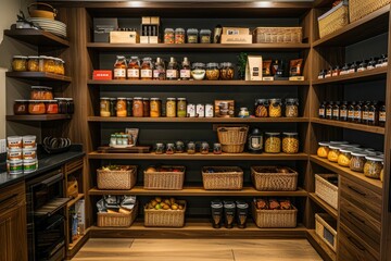 bottles of wine in a shop