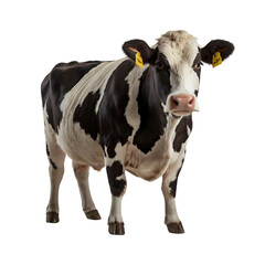 Healthy Australian cow isolated on PNG transparent background