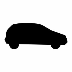 illustration or silhouette of a car