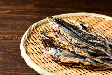 長崎産の焼きあご出汁、日本の伝統的な出汁で和食に使われます