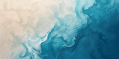 abstract background with beach and sea waves