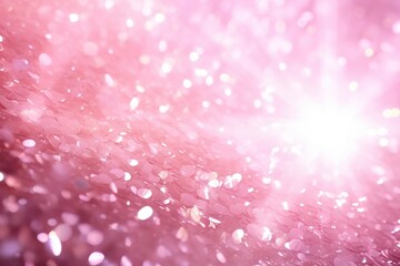 Abstract pink glitter shiny light background