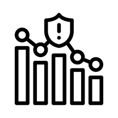 statistic line icon