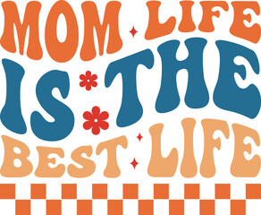 Retro T-shirt Mother's Day SVG , Mom Shirt svg, Mother's Day Gift, Mom Life, Gift for Mom, Mom Quotes Svg, Retro Mother's Day SVG Bundle, Mom Shirt svg, Mother's Day Gift, Mom Life, Gift for Mom,