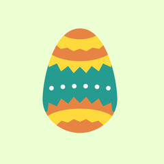 Easter egg vector for decoration