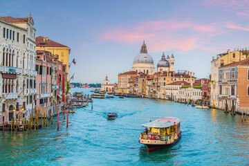 Romantic Venice. Cityscape of  old town and Grand Canal - 756933445