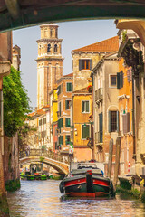Venice landscape, cityscape of town in Italy - 756933480